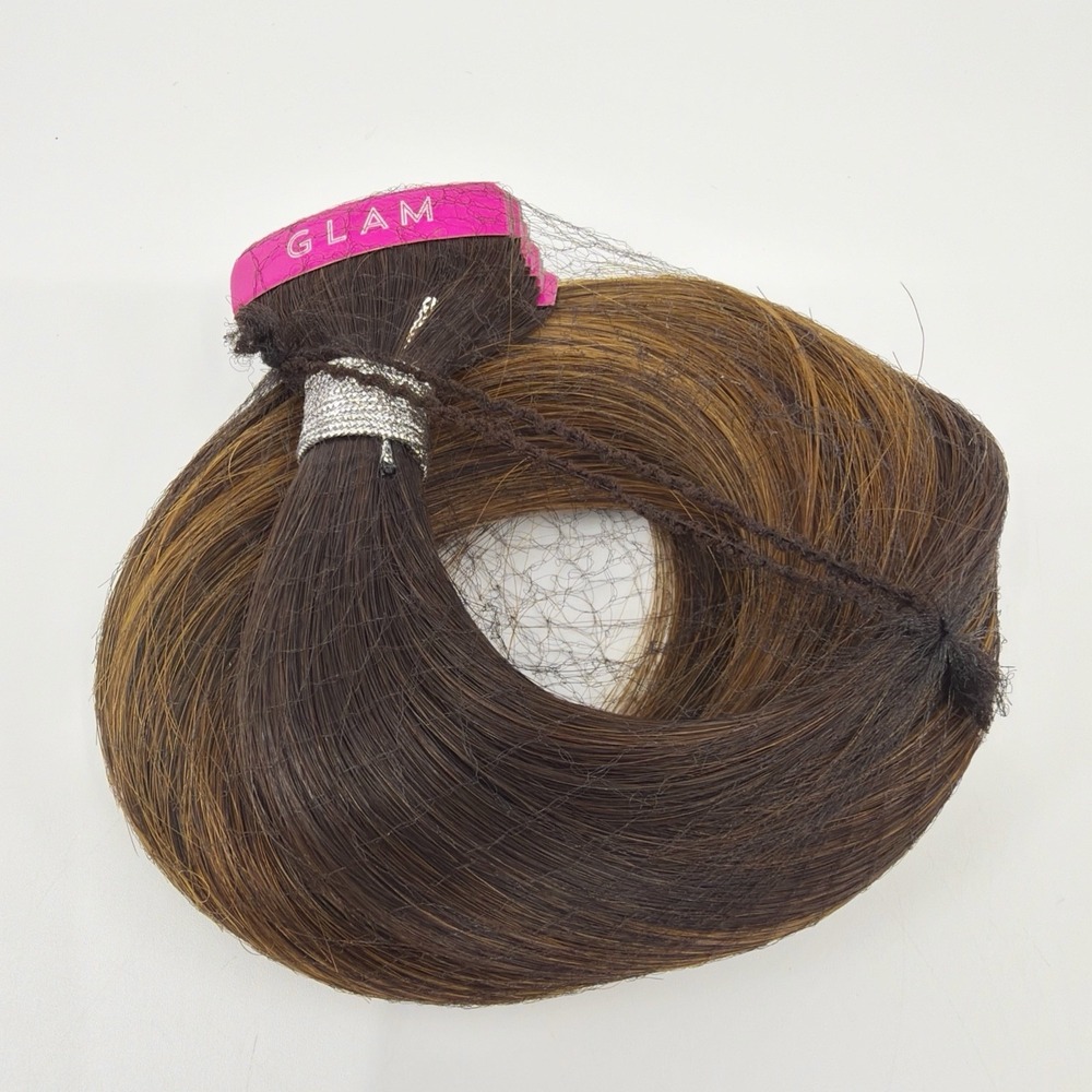 Glam Seamless 20" 20 Piece Tape in Hair Extensions Chocolate Dip Melt 1B/2/4
